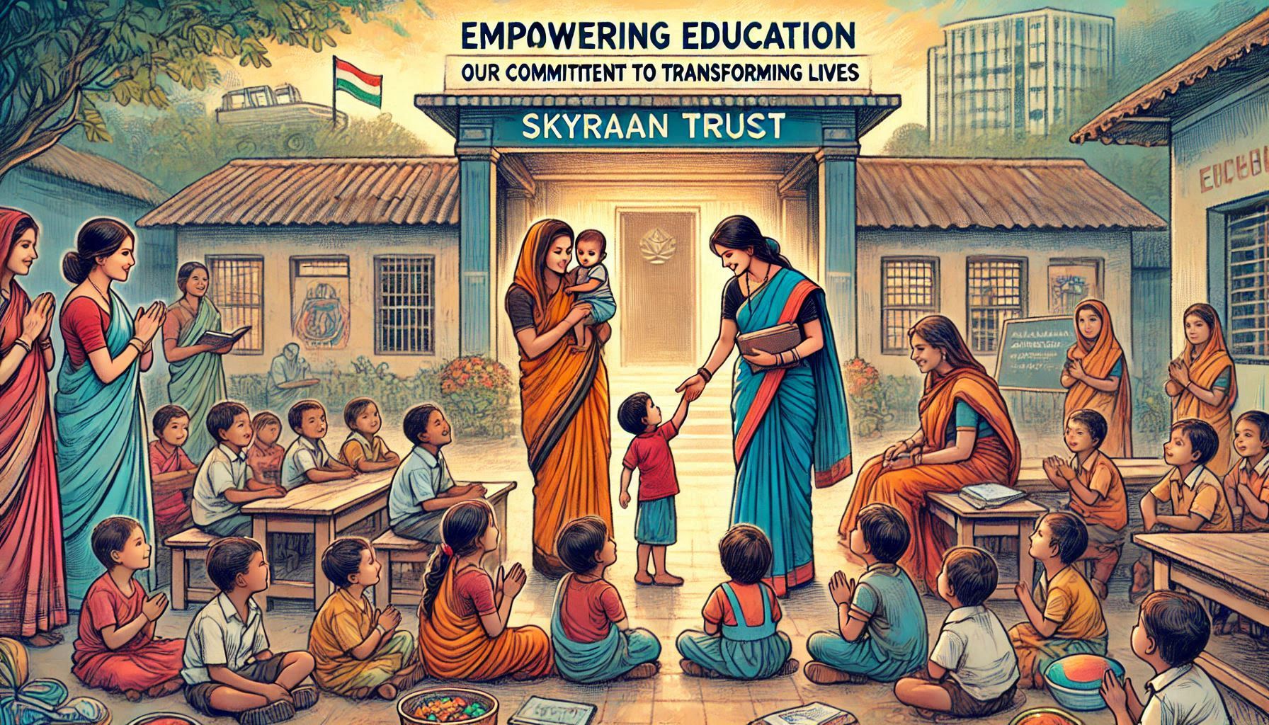 Empowering Education: Skyraan Trust’s Commitment to Transforming Lives